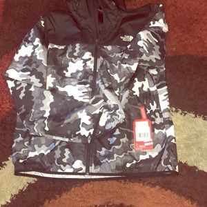 The north face rainy jacket